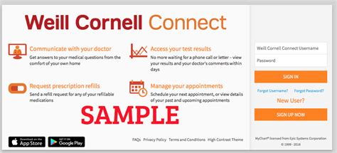This new distinction was just rolled out by Castle Connolly Medical Ltd. . Weill cornell connect mychart